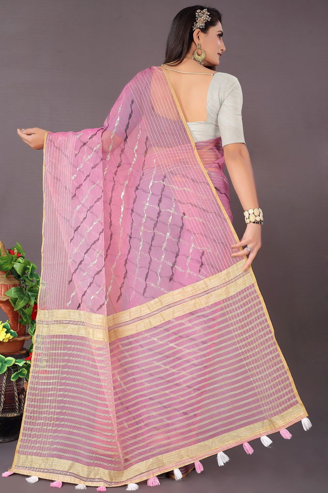 Sethnic Kribha Organza Designer Saree Catalog
